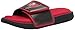 NFL mens Deluxe Foam Sport Shower Slide Flip Flop Sandals