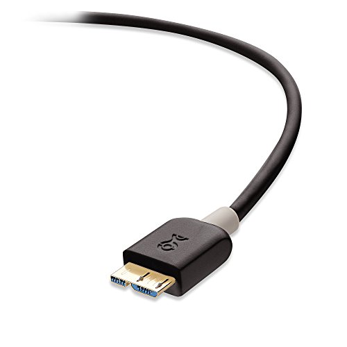 Cable Matters USB 3.1 Type C (USB-C) to Micro B (Micro USB) Cable in Black 3.3 Feet