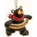 Merry Christmas... Skating Bear Ornament