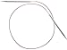 ChiaoGoo Red Lace Circular 32-inch (81cm) Stainless Steel Knitting Needle; Size US 5 (3.75mm) 7032-5