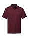 Tri-Mountain Men's 5 oz Moisture Wicking Polyester Shirt w/Pocket Dark Maroon X-Large