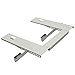 Qualward Window Air Conditioner Brackets AC Support Bracket for 5000 to 12000 BTU Small A/C Units, Heavy Duty with 2 Arms, Up to 105 lbs
