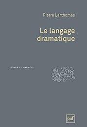 Le  langage dramatique
