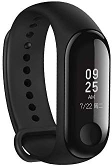 SYL PLUS Smart Fitness Band 3 Activity Tracker | Bluetooth 4.2 | Fitband with OLED Heart Rate Monitor, Health Activity, Smart Bracelet Wristband for All Android and iOS Smartphones - Black