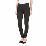 DKNY Ladies Pull-on Ponte Pant (X-Small, Black)