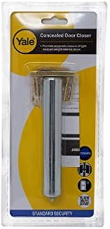 Yale Concealed Door Closer Hinge Fit Automatic 50kg Electro Brass view 2