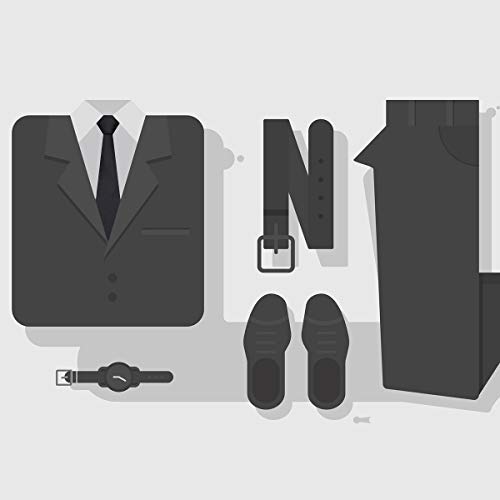 Mumusung Men's Solid Color Slim Skinny Tie 2" Necktie（black tie） - Thumbnail 5