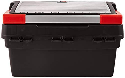 Tayg 136009 Werkzeugkasten aus Kunststoff Nr.36 Werkzeugkoffer No 36/580 x 285 x 290 mm/schwarz-rot – Bild 5