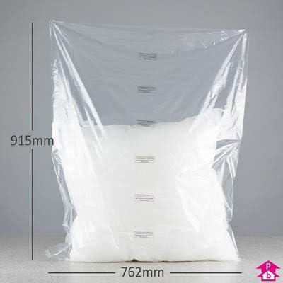 2500 x Perforated Polybag + PWN (30 x 36" 120g) [SAFETY30]