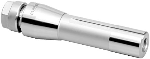 Pro Series by HHIP 3901-5061 R8 ER-16 Drawbar End Collet Chuck with Hex Nut