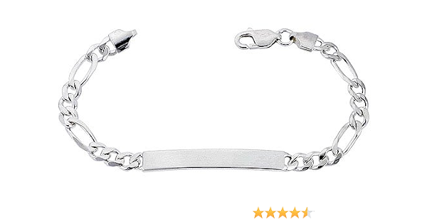 Sterling Silver Italian ID Bracelet 