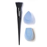 JUNO & Co. Microfiber Velvet Sponge, Latex-Free, Dual Layer Technology, Flawless Makeup Blender for Foundations, Powders and Creams (Holiday Bundle)