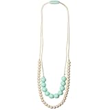 Silicone Teething Necklace for Moms - Nursing Necklace - 