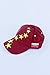 7 ESTRELLAS LA VINOTINTO RETRO NEON STYLE FVF Soccer Hat Burgundy - Gorra de Venezuela Futbol La Vinotinto