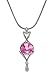 Birthstone Color Pendant Necklace with Swarovski Crystal Set