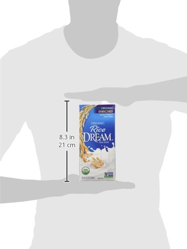RICE DREAM Enriched Original Organic Rice Drink, 32 fl. oz. (Pack of 6)
