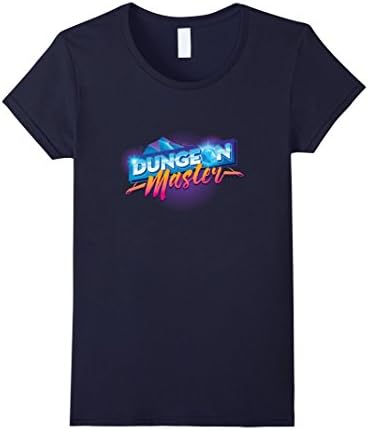 Womens Fantasy RPG GM Dungeon Game Master DM boardgame tee Large Navy