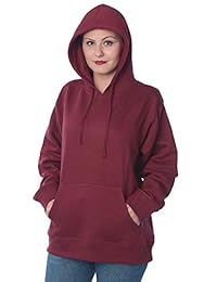 Beverly Rock - Sudadera con capucha y forro polar para mujer, talla grande