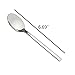 Fiazony 12-Piece Stainless Steel Teaspoon Dessert Spoons