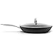 Non Stick Skillet Frying Pan: Premium 12 Inch Aluminum Fry Pans with Glass Lid & Stainless Steel Handle - Non-Stick Saute Surface Great for Egg or Omelette Cooking - Dishwasher & Oven Safe