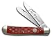Boker Knives 110747 Trapper Jigged Pocket Knife, Red Bone