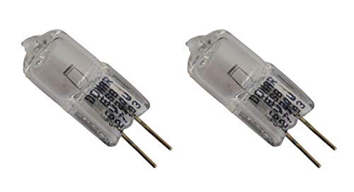 2pcs ESB FHN 6V 20W RSE43 Donar Bulb for Olympus Microscope 8-C405 STUT, VM Series, VM-ILA BH2 Series, BHT BHTU, PL-Microscope CH2 CHS CK2 CH30 CH20 CHK2 SZ11 SZ30 SZ40 SZ60 Compound Microscope