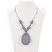 Consider It Maid Silicone Teething Necklace for Mom to Wear - FREE E-BOOK - BPA FREE and FDA Approved - Baby Love (Grey)