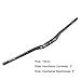 RXL SL MTB Riser Handlebars 31.8 Mountain Bike Bicycle Handlebar Full Carbon Fiber Bicycle Handlebars 760 Riser Bars Handle Bar MTB 3K Matte (Riser, 760mm)