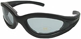 Photochromic Transition Lens Foam Padded Motorcycle Goggles Sunglasses