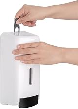 Jantex Wall-Mounted Liquid Soap Dispenser 1 Litre White FK385 view 2