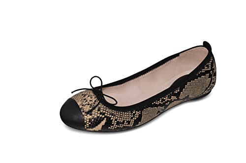 Bloch Women's Astra Ballet Flat, Tan, EU 41 (US Women's 11) Medium at Amazon