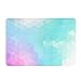 Unik Case - Gradient Ombre Triangular Galore Graphic Light Weight Matte Rubberized Hard Case Cover for Macbook 12