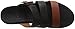 FitFlop Women's Gladdie Slide GLADIATOR Sandal, black/Tan, 8 M US
