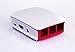 Raspberry Pi RASPBERRY-PI3-CASE Official Raspberry Pi 3 Case, Red/White