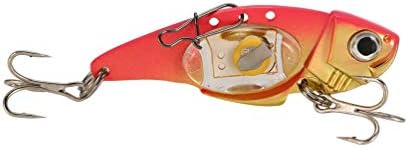 Passionsell Led Fish Trap Underwater Light-Emitting Lamp Bait False Bait Metal Light-Emitting Bait Durable Fish Trap