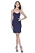 Coreal Full Slip For Women Under Dress Adjustable Spaghetti Strap Knee Length Slips Undergarment Nightwear