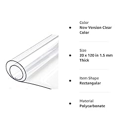 Long Clear Plastic Table Protector Bench Entryway