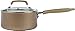 WearEver C94424 Pure Living Nonstick Ceramic Coating Sauce Pan, 3-Quart, Gold