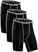 Neleus Men's 3 Pack Compression Short,047,Black,US S,EU M