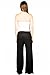TOP LEGGING TL Womens Made in USA Comfy Wide Leg Long Boho Maternity Palazzo Gaucho Pants Black,Large