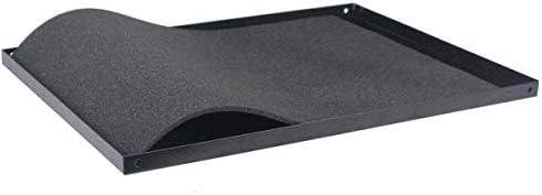 Trawolf Projector Laptop Notebook Tray Holder Platform Pallet with 1/4''and 3/8'' Screw Adapter,Size 12.9"x9.4"x0.6",Widely Use in Meeting Rooms,Outdoor,Classrooms,Lecture Halls