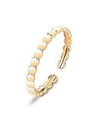 Plata de ley Anillo de plumas (ajustable) (estilo folk un regalo de regalo)