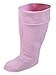 Jileon Warm and Cozy Rain Boot Liners for Boys and Girls - Pink and Blue Options
