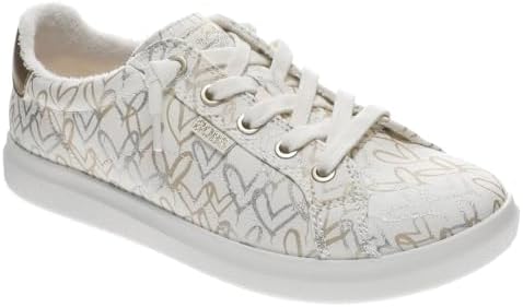 Amazon.com | Skechers Women's Golden Heart Sneaker, Black Gold, 6