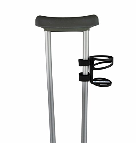 Blue Jay Hold My Drink Universal Beverage Holder, Use With All Your Mobil Equipment, Holds A Wide Selection Of Beverages Just Attach and Adjust, No Tools Required, Black, Non-Slip Strip, Flexible