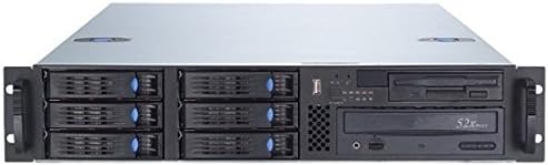 Chenbro 2U RM227, no backplane, 3 Fans, 8 Bays, 300W PS, 24" deep