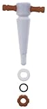 Kimax 41007F-2 PTFE Stopcock Assembly With Threaded