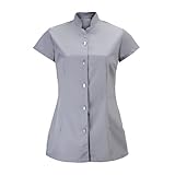Alexandra Womens Button Front Tunic / Health Beauty & Spa / Workwear