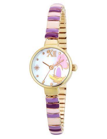 Amazon Disney ディズニー パステルカラージャバラベルトウォッチ