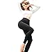 KEEXUENNL Slimming Leggings for Women High Waist Tummy-Control Compression Skinny Leggings Comfort Sleeping Pants